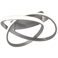 LED Plafondlamp Rond 18W Dimbaar Warm Wit 3000K Mat Nikkel