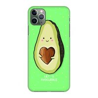 Avocuddle: Volledig geprint iPhone 11 Pro Max Hoesje
