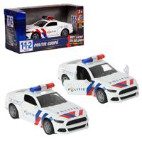 112 pullback politieauto sportwagen met licht en geluid - 1:36