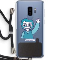 Zwaai: Samsung Galaxy S9 Plus Transparant Hoesje met koord