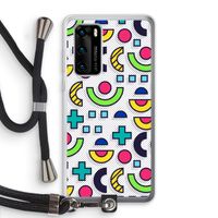 8-bit N°6: Huawei P40 Transparant Hoesje met koord