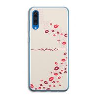 Kusjes: Samsung Galaxy A50 Transparant Hoesje