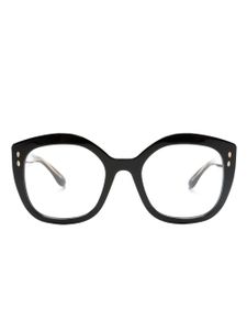 Isabel Marant Eyewear lunettes de vue à monture ronde - Noir