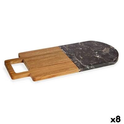 Snijplank Kinvara Zwart 18 x 1,5 x 38 cm (8 Stuks)