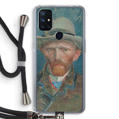 Van Gogh: OnePlus Nord N10 5G Transparant Hoesje met koord