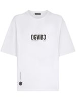 Dolce & Gabbana DGVIB3 t-shirt en coton à logo imprimé - Blanc