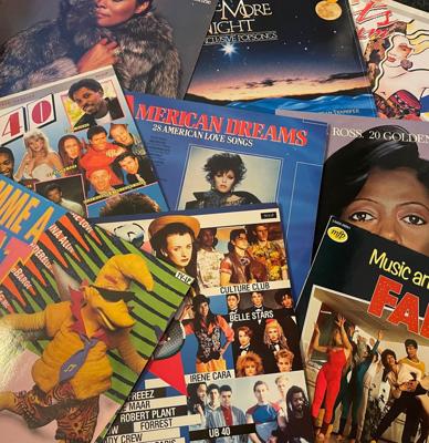 10 x Random 80&apos;s LP&apos;s