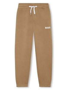 BOSS Kidswear pantalon de jogging à logo imprimé - Tons neutres