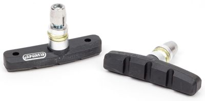 Elvedes Remblokken v-brake 60 x 14 mm zwart 2 stuks
