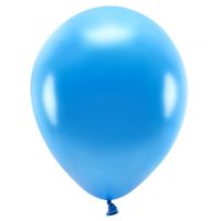 200x Blauwe ballonnen 26 cm eco/biologisch afbreekbaar - thumbnail