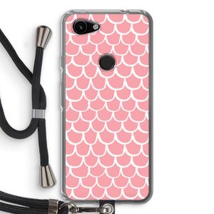 Dakpannetjes: Pixel 3a Transparant Hoesje met koord
