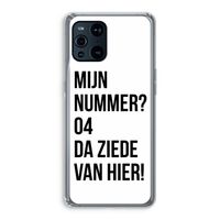 Da ziede van hier: Oppo Find X3 Transparant Hoesje