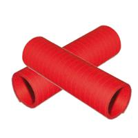 Rollen Serpentines van papier - 8x - rood - 4 meter - 14 x 4 cm - Feestartikelen/versieringen