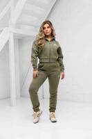 Malelions Cropped Trainingspak Dames Groen - Maat S - Kleur: Donkergroen | Soccerfanshop Malelions Cropped Trainingspak Dames Groen - Maat S - Kleur: Donkergroen | Soccerfanshop