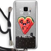 One In A Melon: Samsung Galaxy S9 Transparant Hoesje met koord