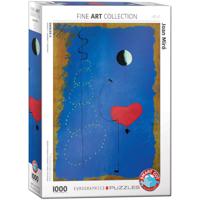 Eurographics puzzel Dancer II - Joan Miro - 1000 stukjes - thumbnail