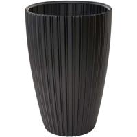 Bloempot - Garden ID - Fancy - 40 x 58 cm - Voor tuin, balkon of interieur - Zwart