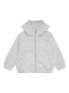 Marni Kids veste à logo imprimé - Gris