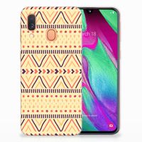 Samsung Galaxy A40 TPU bumper Aztec Yellow