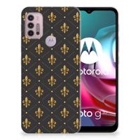 Motorola Moto G30 | G10 | TPU bumper | Franse Lelie