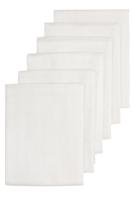 Meyco Hydrofiele doeken 6-pack wit 60x60CM - thumbnail