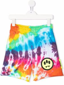 Barrow kids bermuda à imprimé tie dye - Vert