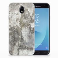 Samsung Galaxy J7 2017 | J7 Pro | TPU | Siliconen hoesje | Beton Print