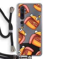 Hamburger: Xiaomi Mi Note 10 Transparant Hoesje met koord
