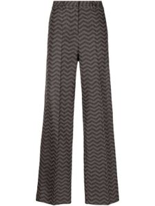 Missoni pantalon de jogging à motif zig-zag - Noir