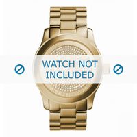 Michael Kors horlogeband MK5706 / 251501 Staal Goud 24mm - thumbnail