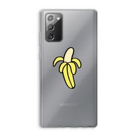 Banana: Samsung Galaxy Note 20 / Note 20 5G Transparant Hoesje