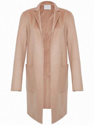 Adam Lippes manteau Gina à design ouvert - Marron