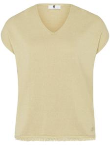 Trui V-hals Van Anna Aura beige