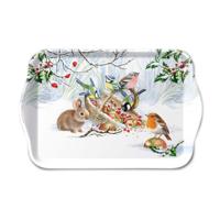 Ambiente dienblad winterwereld 21x13 cm