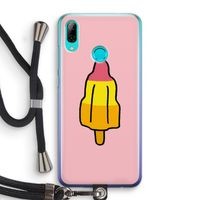 Raketijsje: Huawei P Smart (2019) Transparant Hoesje met koord