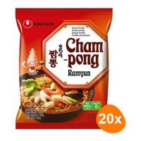 Nongshim - Instant Noedels Champong - 20 zakjes