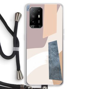 Luca: Oppo A95 5G Transparant Hoesje met koord