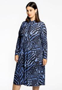 Yoek Blouse midi KAMEO | Blauw | Maat 58/60