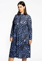 Yoek Blouse midi KAMEO | Blauw | Maat 58/60