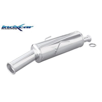 InoxCar uitlaat passend voor Peugeot 205 1.9 GTI 182pk 1984- 1x76mm RetrÃ² Style IXPE20506RT
