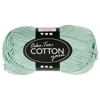 Creativ Company Katoengaren, mint groen, 50gr, 170m - thumbnail