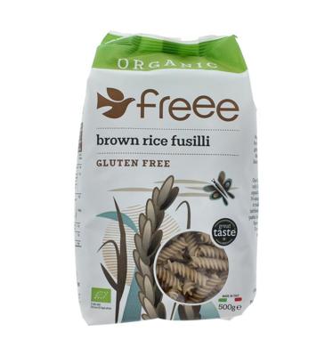 Glutenfree brownrice fusilli bio