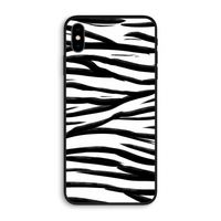 Zebra pattern: iPhone XS Max Biologisch afbreekbaar hoesje