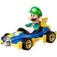 Mario Kart - Luigi, Mach 8 Voertuig Speelgoedvoertuig - thumbnail