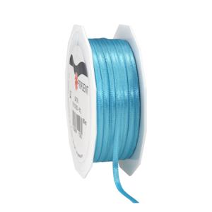 Cadeaulint/sierlint Satijn - 0.3 cm x 50 meter - Turquoise - cadeaus inpakken - decoratie