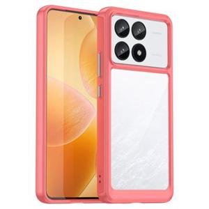 Xiaomi Redmi K70/K70 Pro Anti-Shock Hybride Hoesje - Rood