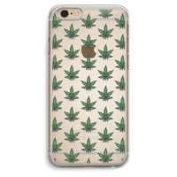 Weed: iPhone 6 Plus / 6S Plus Transparant Hoesje