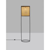 Lyora VloerlampErto zwart en rotan - 9001119