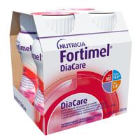 Fortimel Diacare Aardbeiensmaak 4x200ml