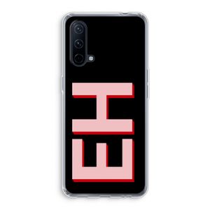Monogram: OnePlus Nord CE 5G Transparant Hoesje